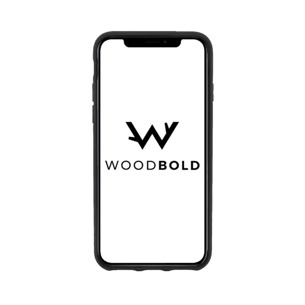 Kirschholz Handyhülle iPhone 16 Pro - Kompass