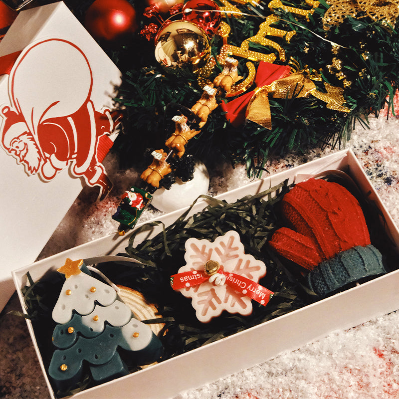 Candle - Christmas Gift Box
