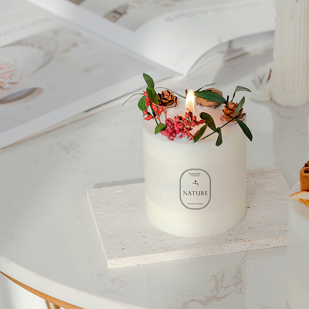 Scented candle - Flower Candle