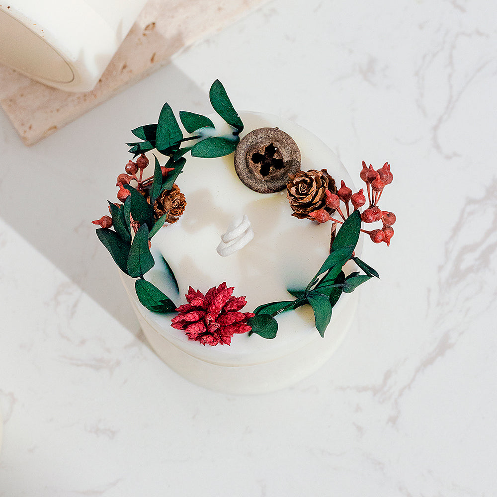 Scented candle - Flower Candle