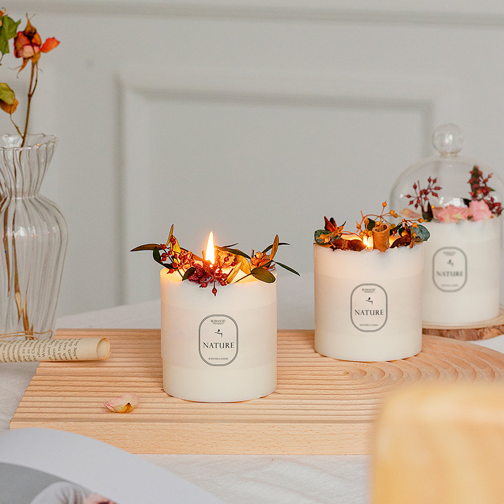 Scented candle - Flower Candle