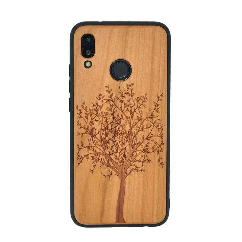 Kirschholz Handyhülle Huawei P30 Lite