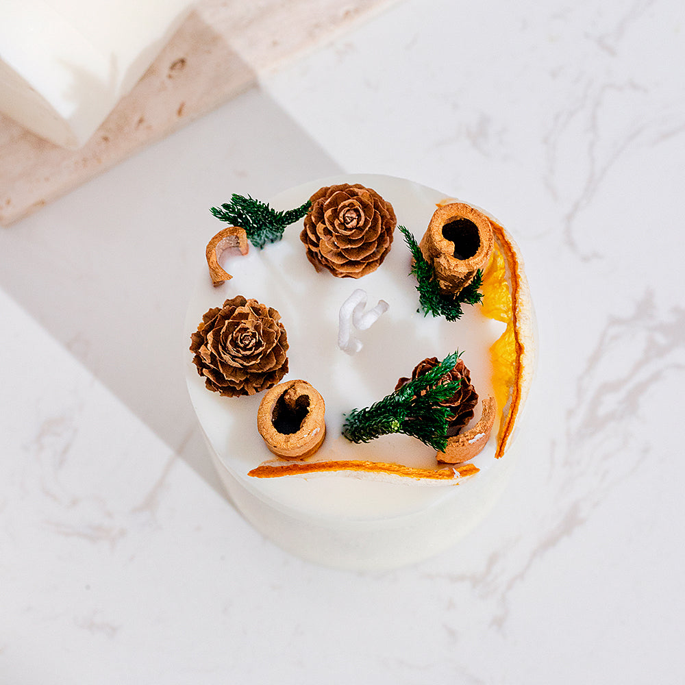 Scented candle - Flower Candle