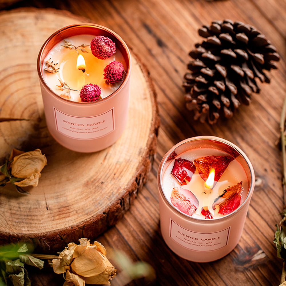 Scented candle - Pink Candle