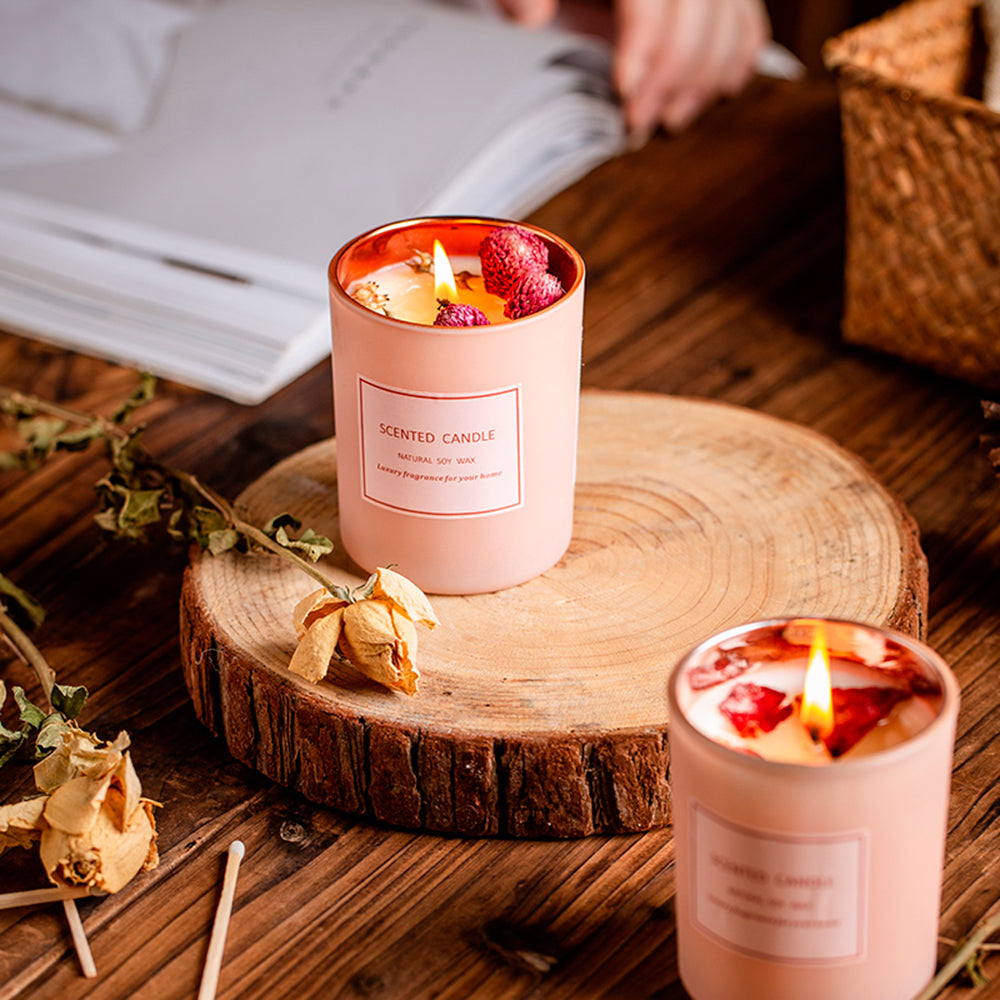 Scented candle - Pink Candle