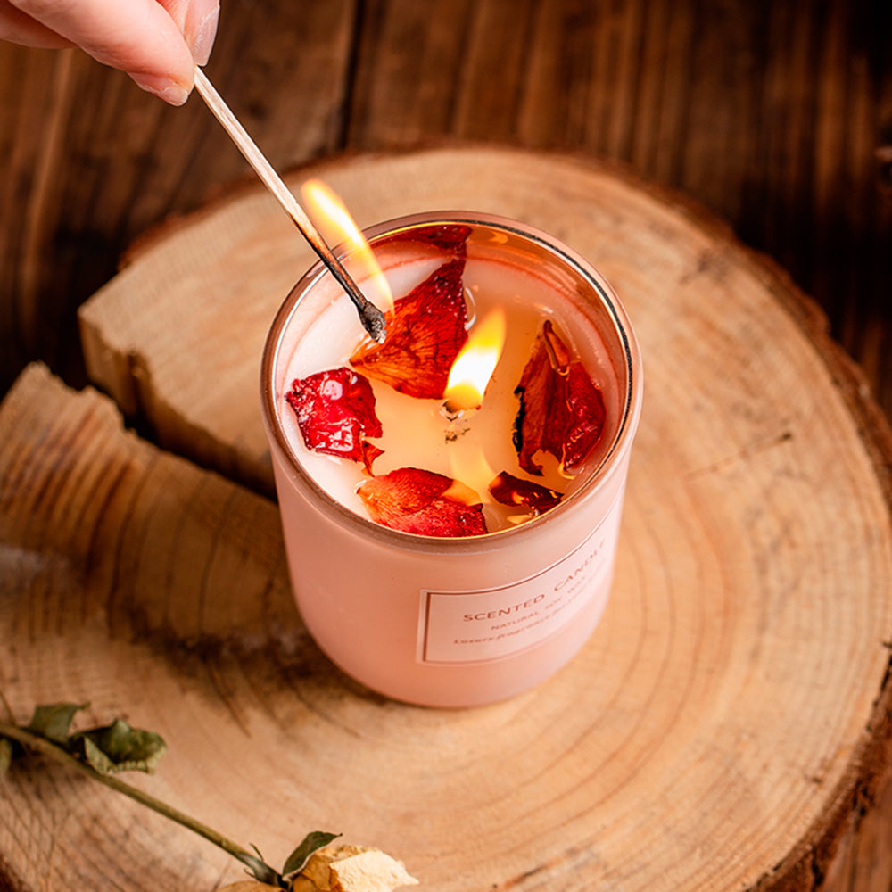 Scented candle - Pink Candle