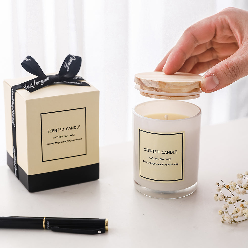 Scented candle - Wooden Lid