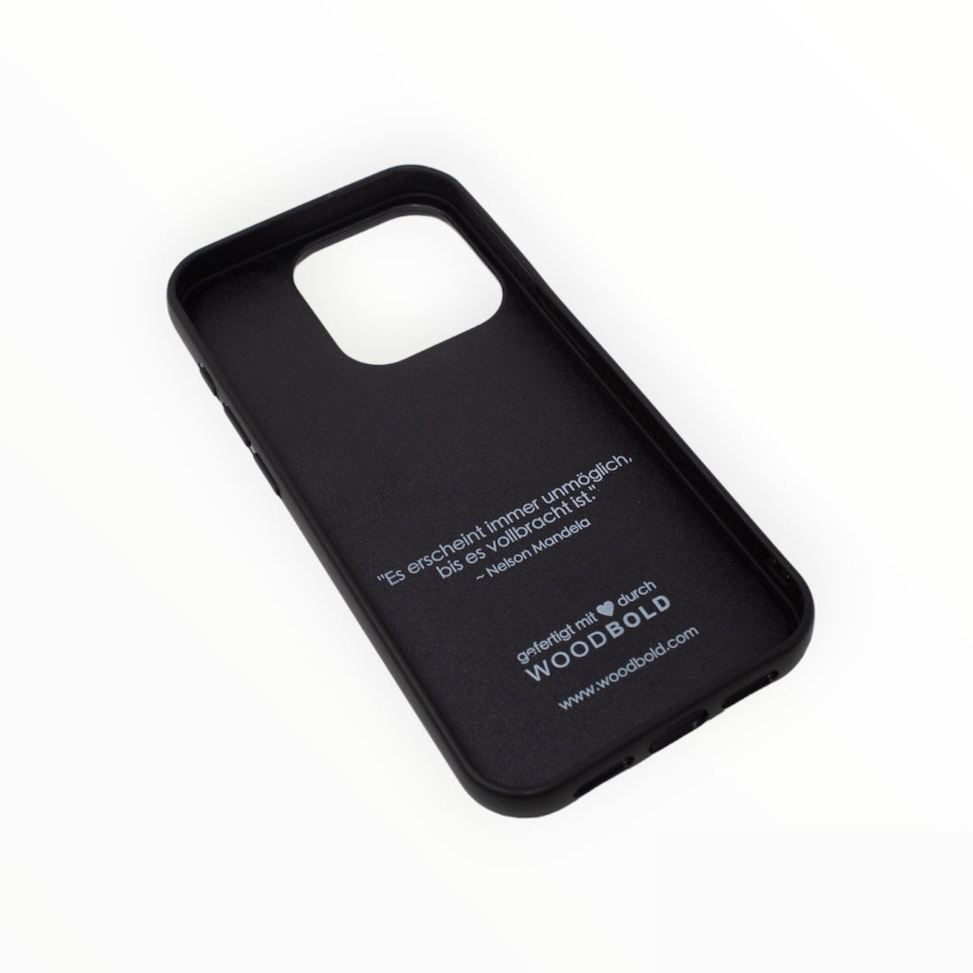 Walnut wood phone case for iPhone 16 Plus - Deer