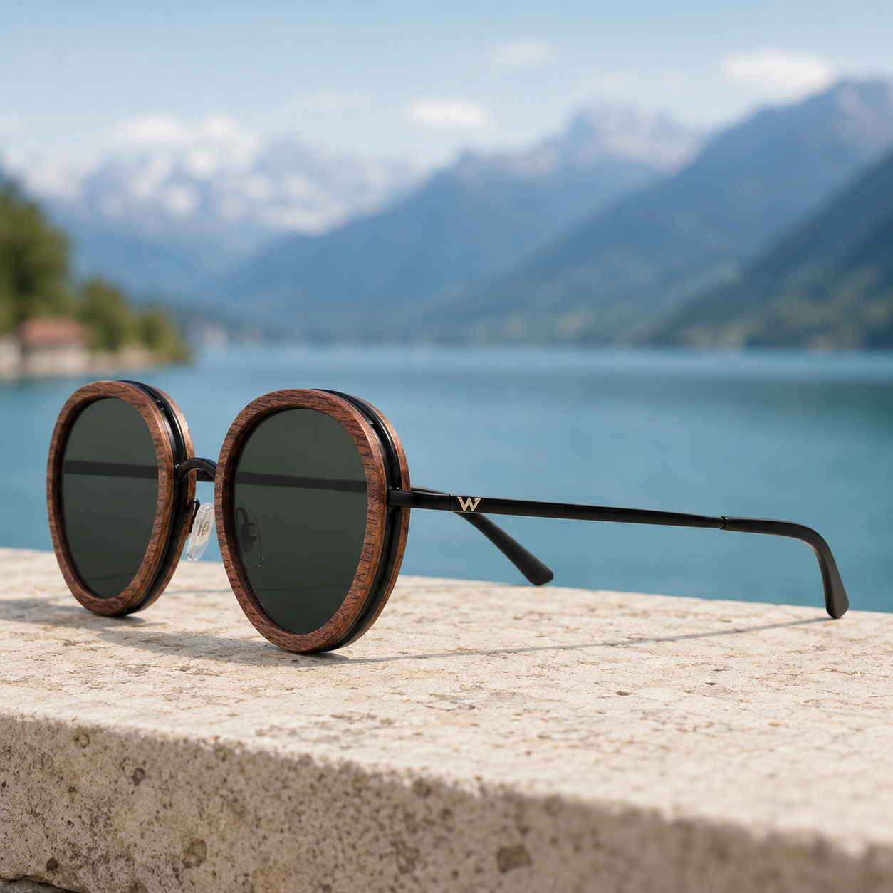 Sonnenbrille Holz 10