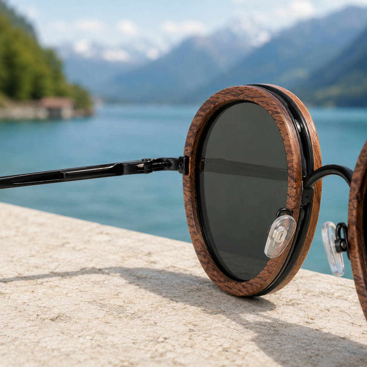 Sonnenbrille Holz 10