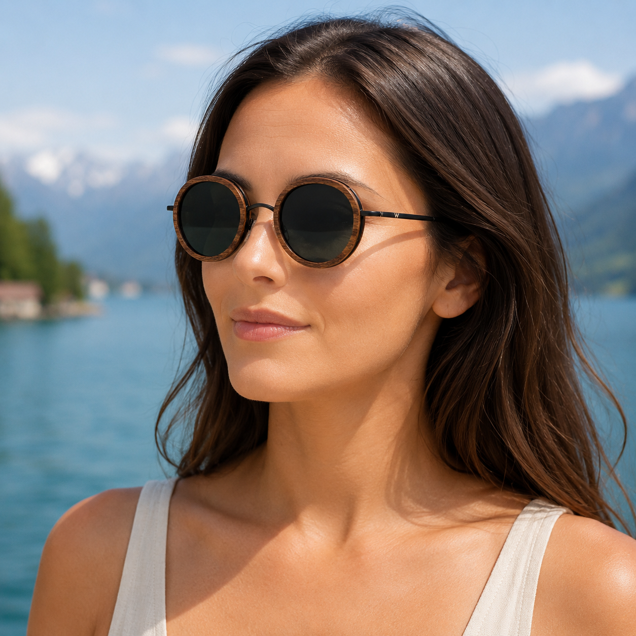 Sonnenbrille Holz 10
