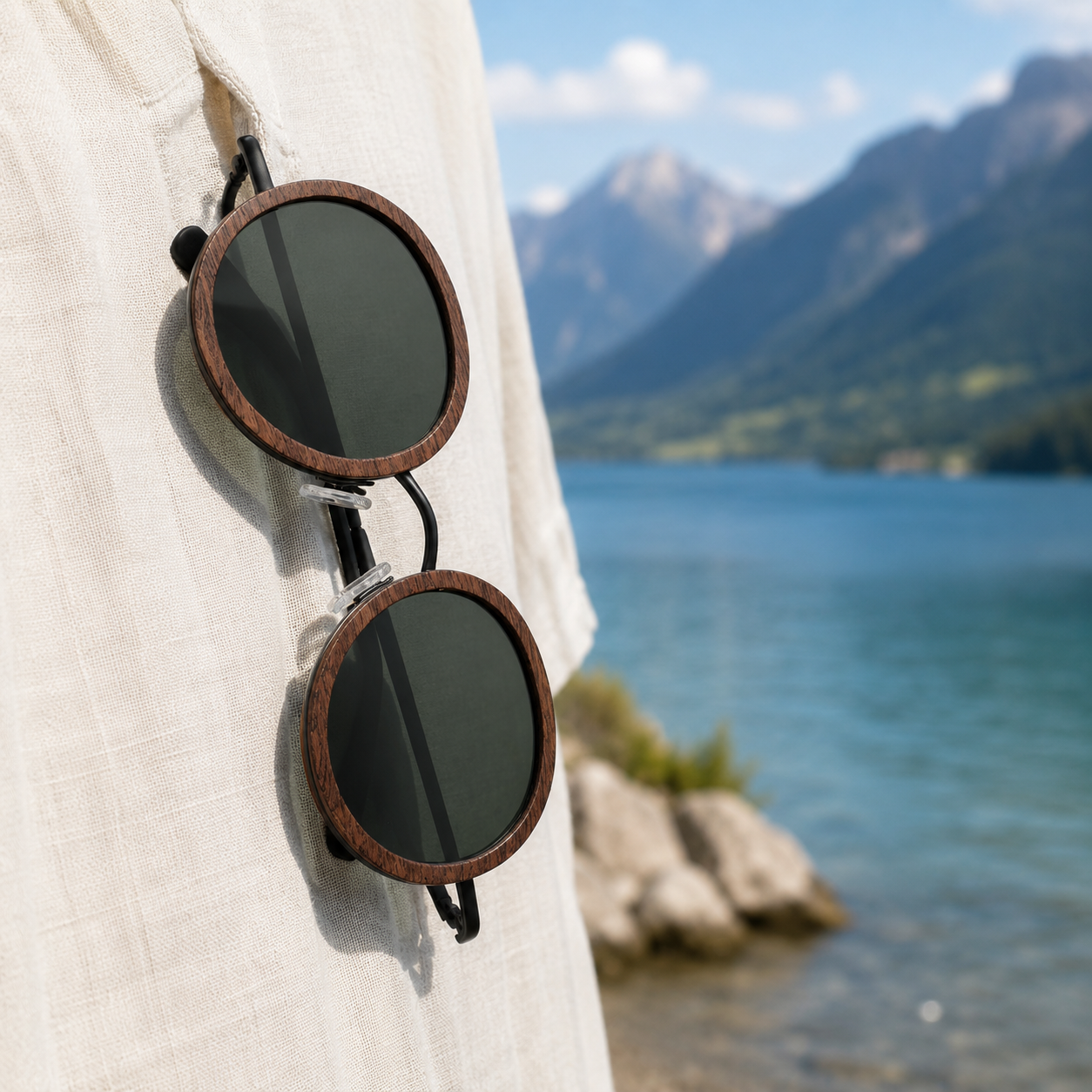 Sonnenbrille Holz 10