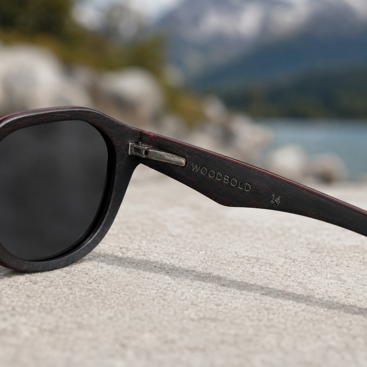 Sonnenbrille Holz 14