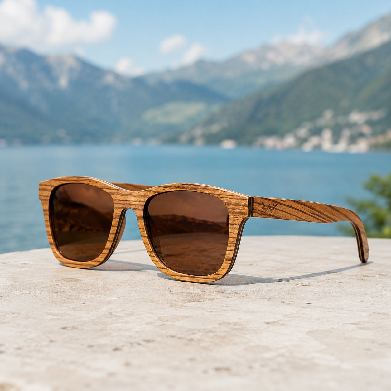 Sonnenbrille Holz 18