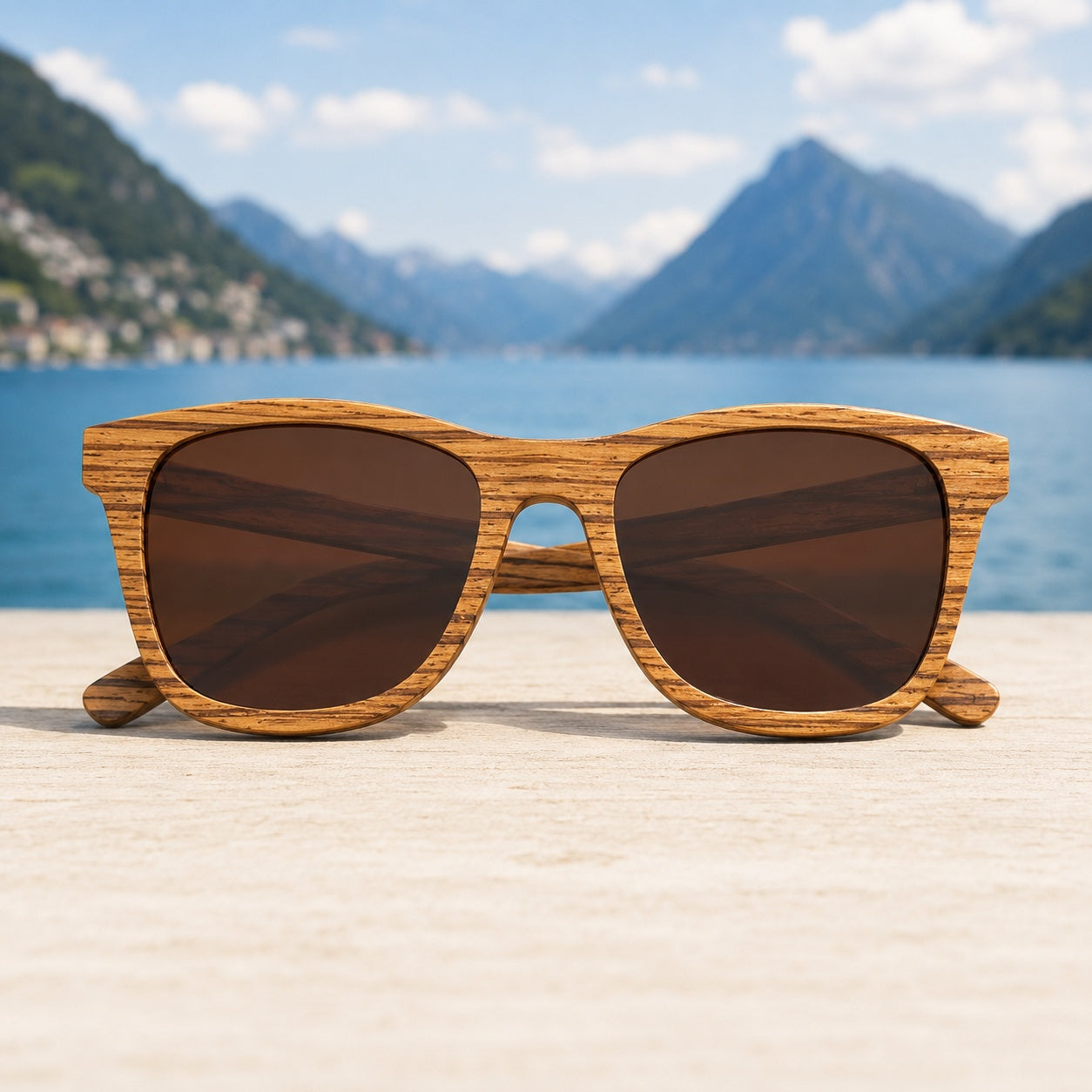 Sonnenbrille Holz 18