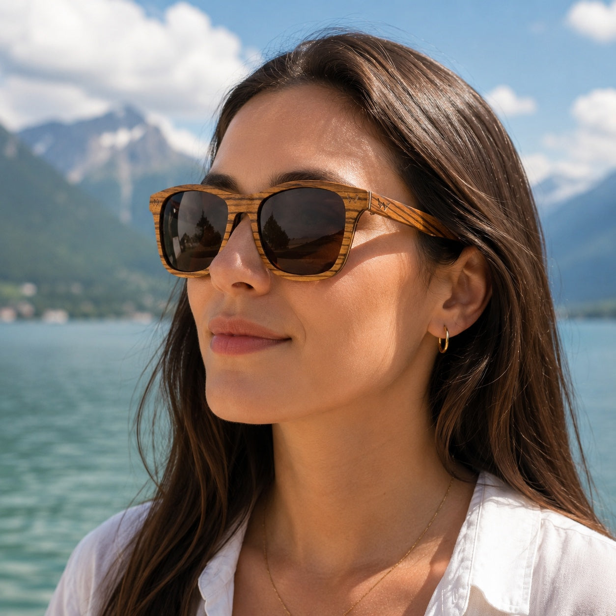 Sonnenbrille Holz 18