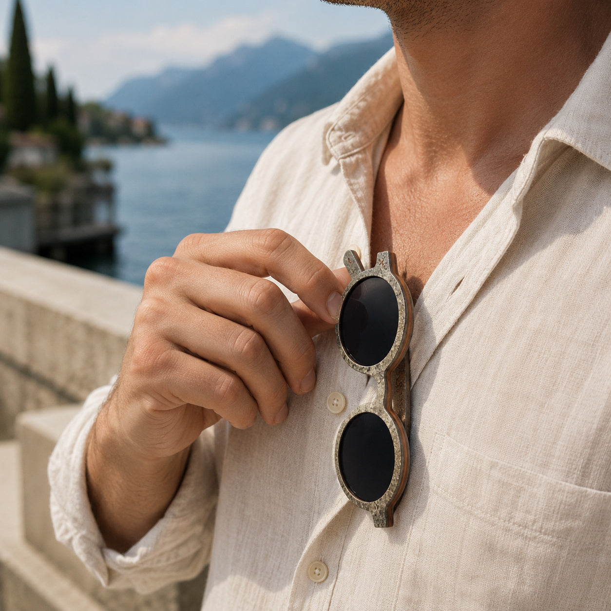 Sonnenbrille Holz 28