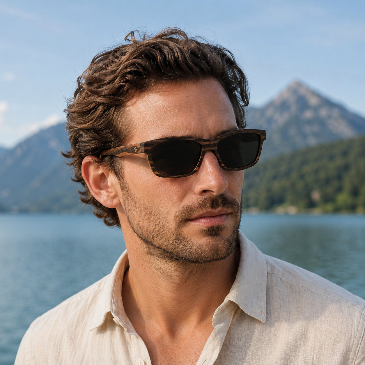 Sonnenbrille Holz 35