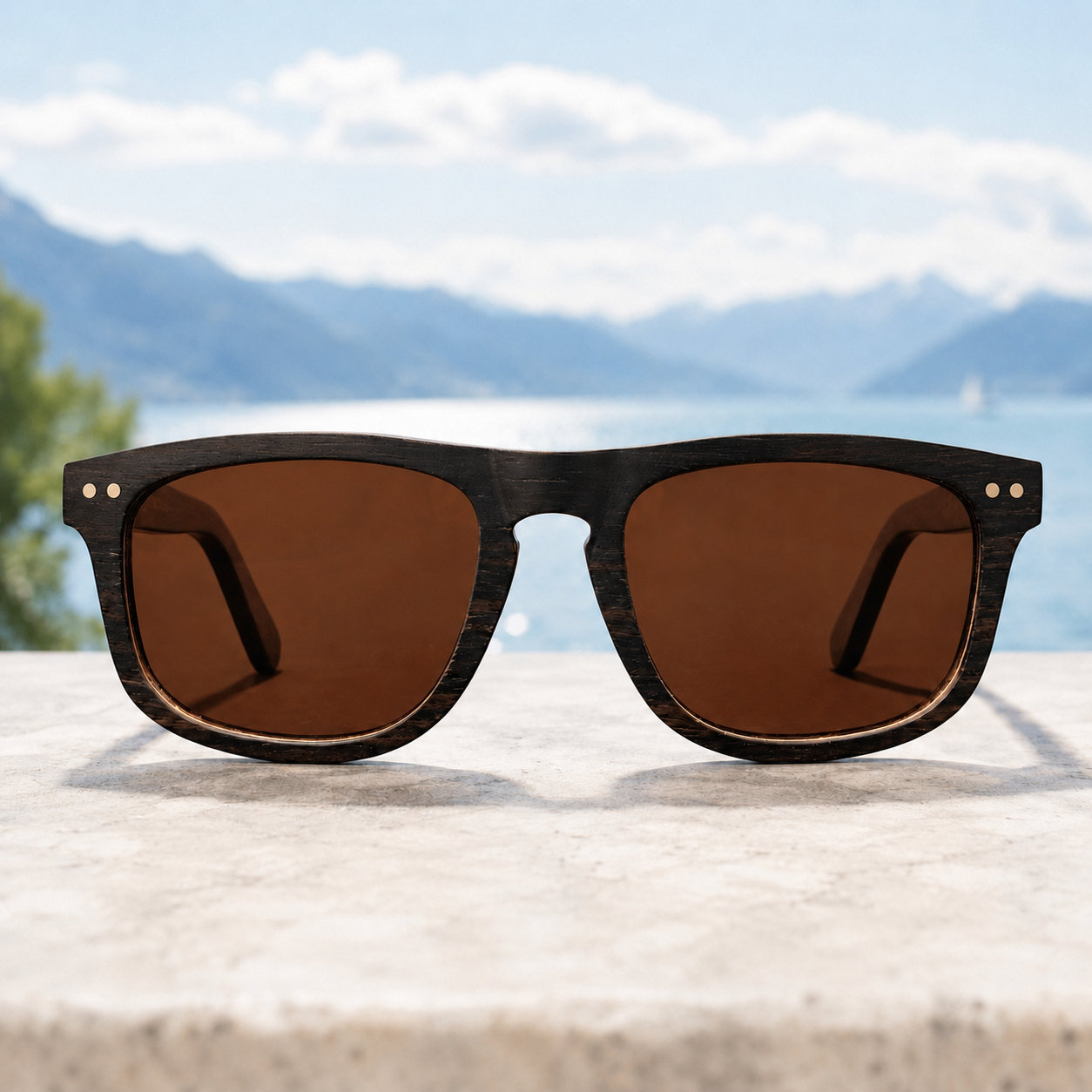 Sonnenbrille Holz 36