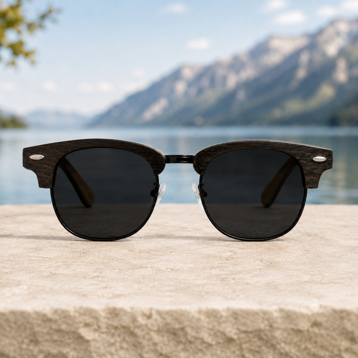 Sonnenbrille Holz 37