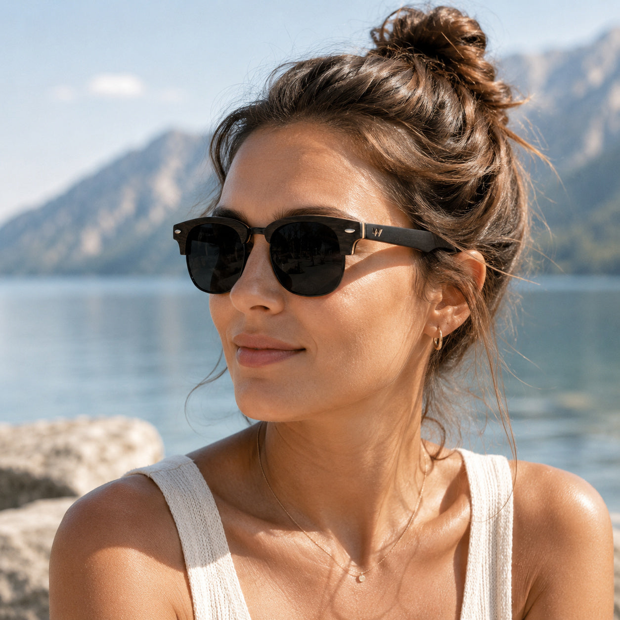 Sonnenbrille Holz 37