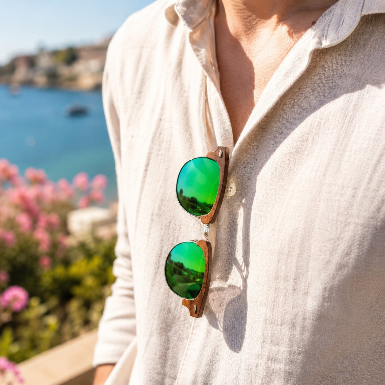 Sonnenbrille Holz 07