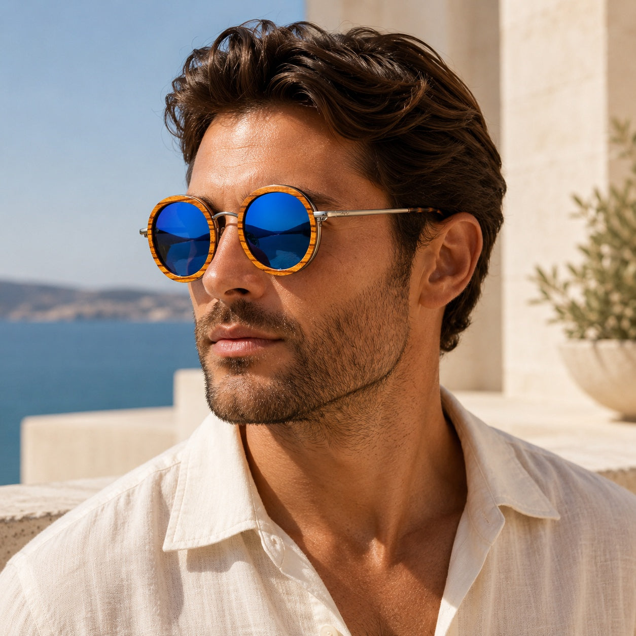 Wooden sunglasses 09