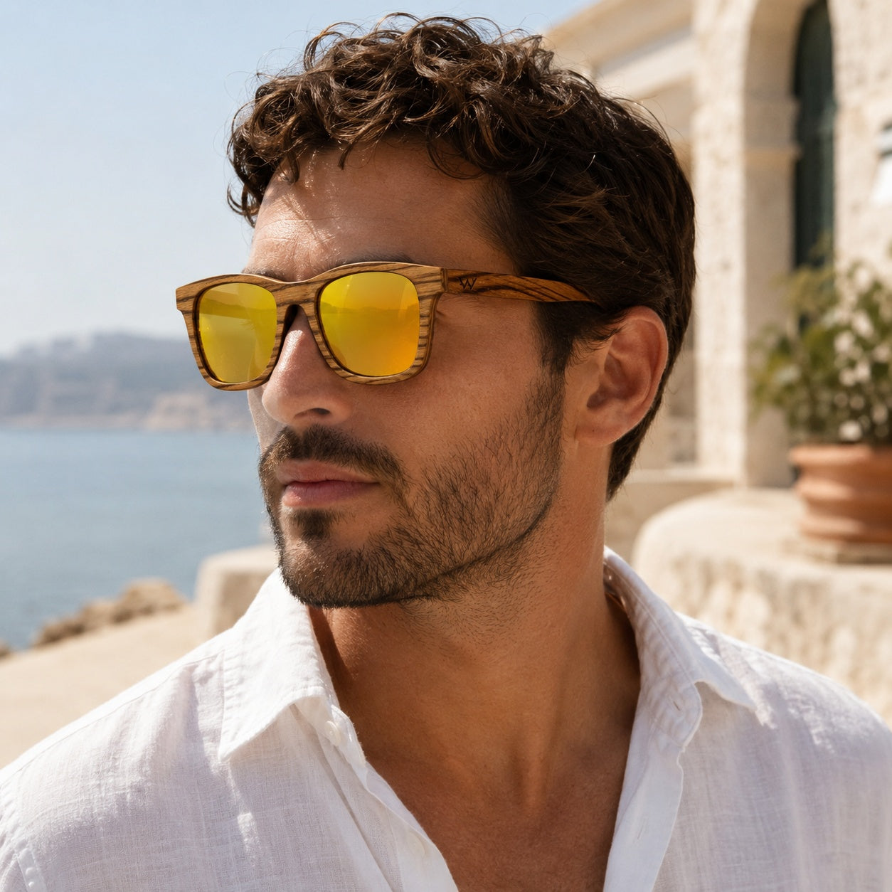 Sonnenbrille Holz 20