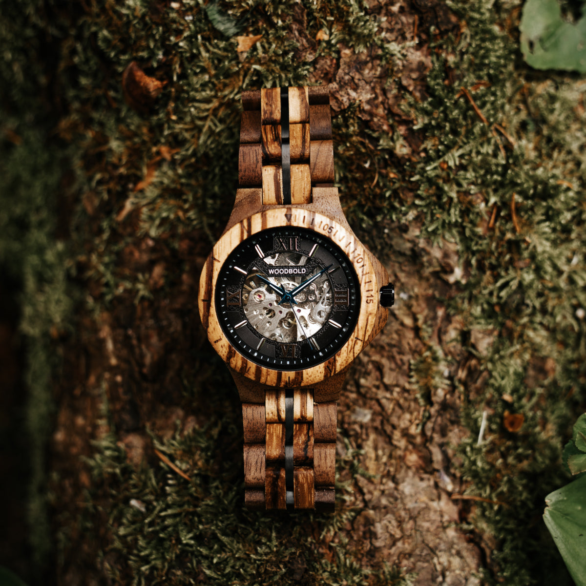 John Automatic Wooden Watch