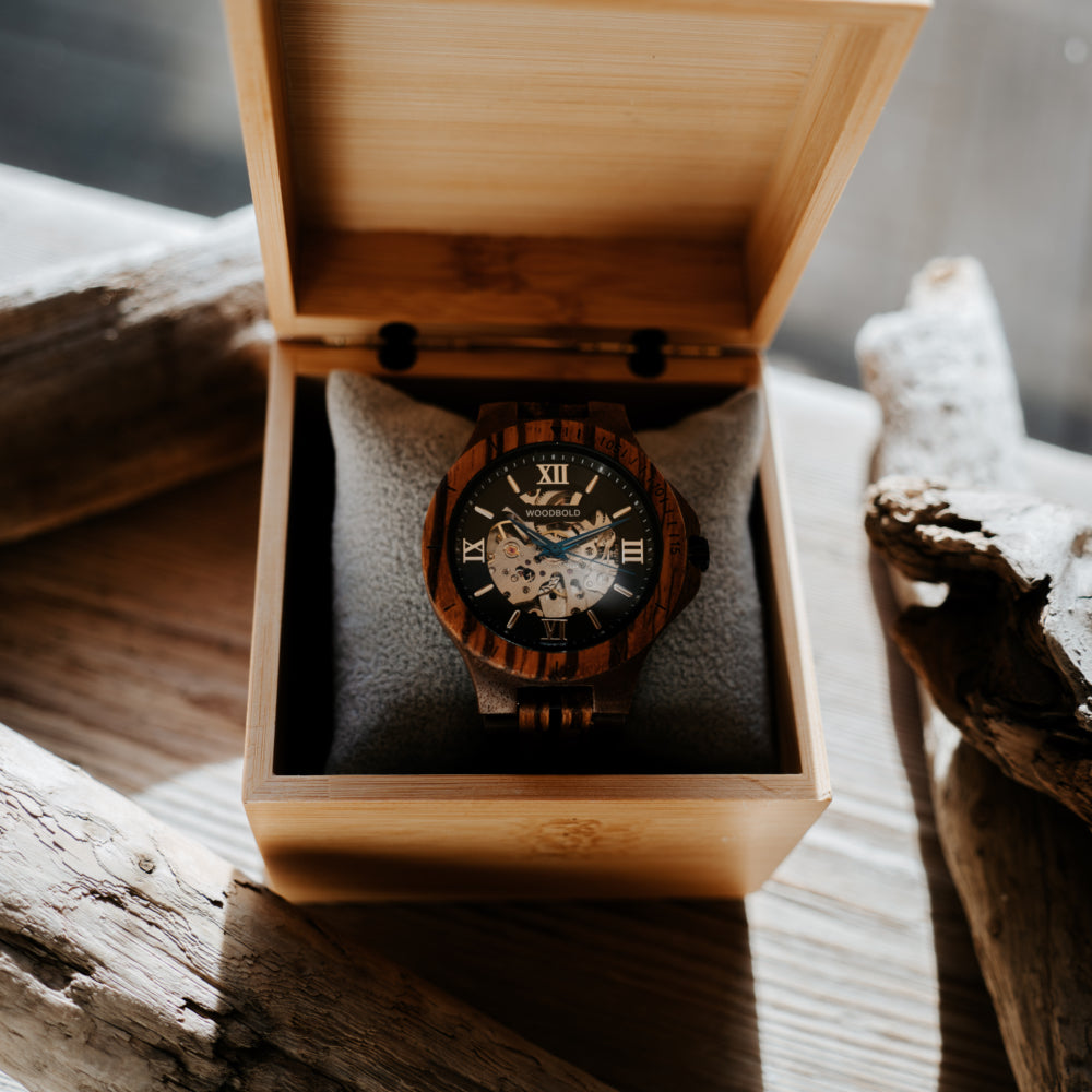 John Automatic Wooden Watch