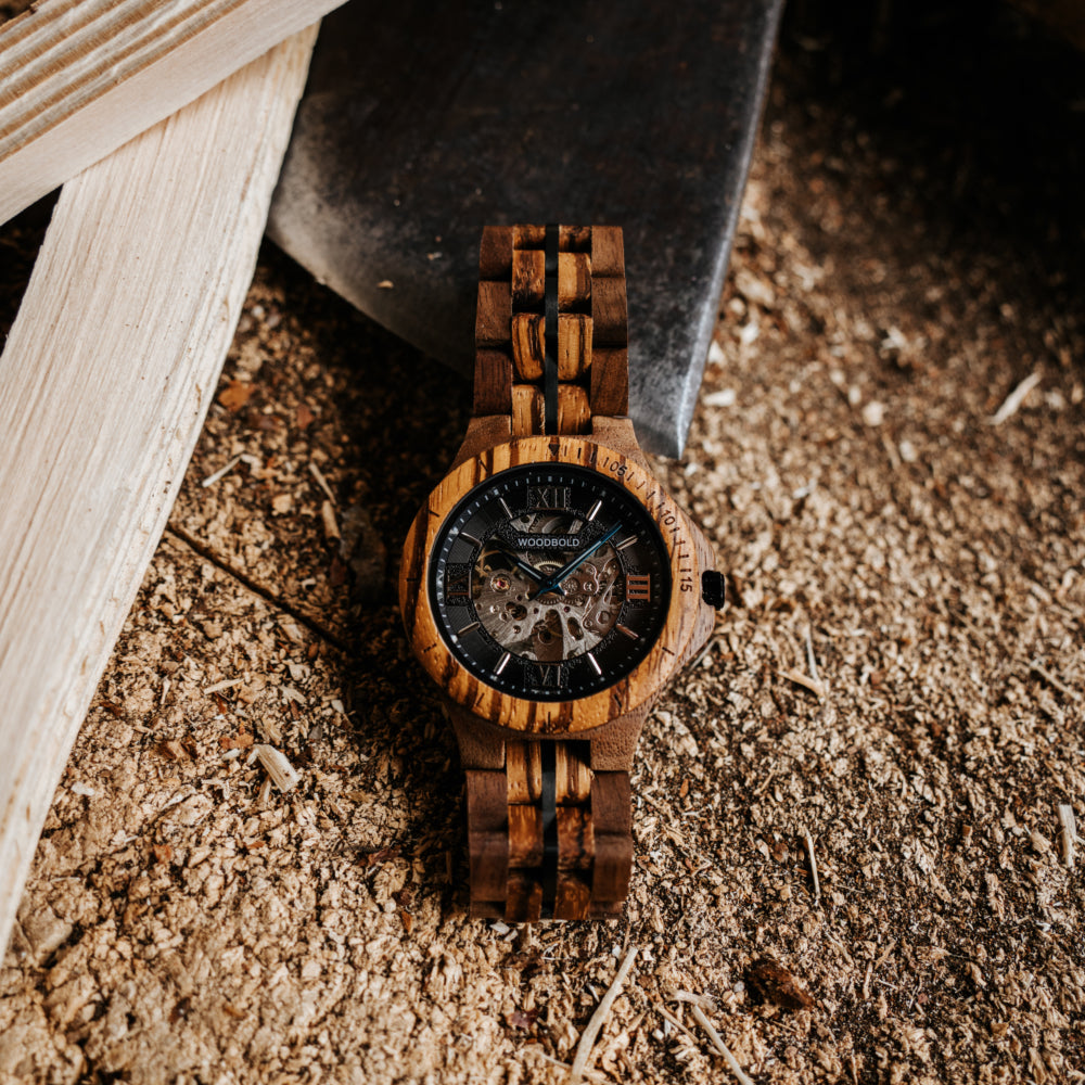 John Automatic Wooden Watch
