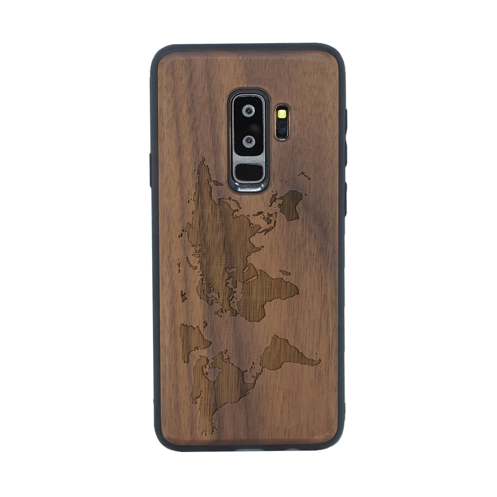 Nussholz Handyhülle Samsung Galaxy S9 Plus