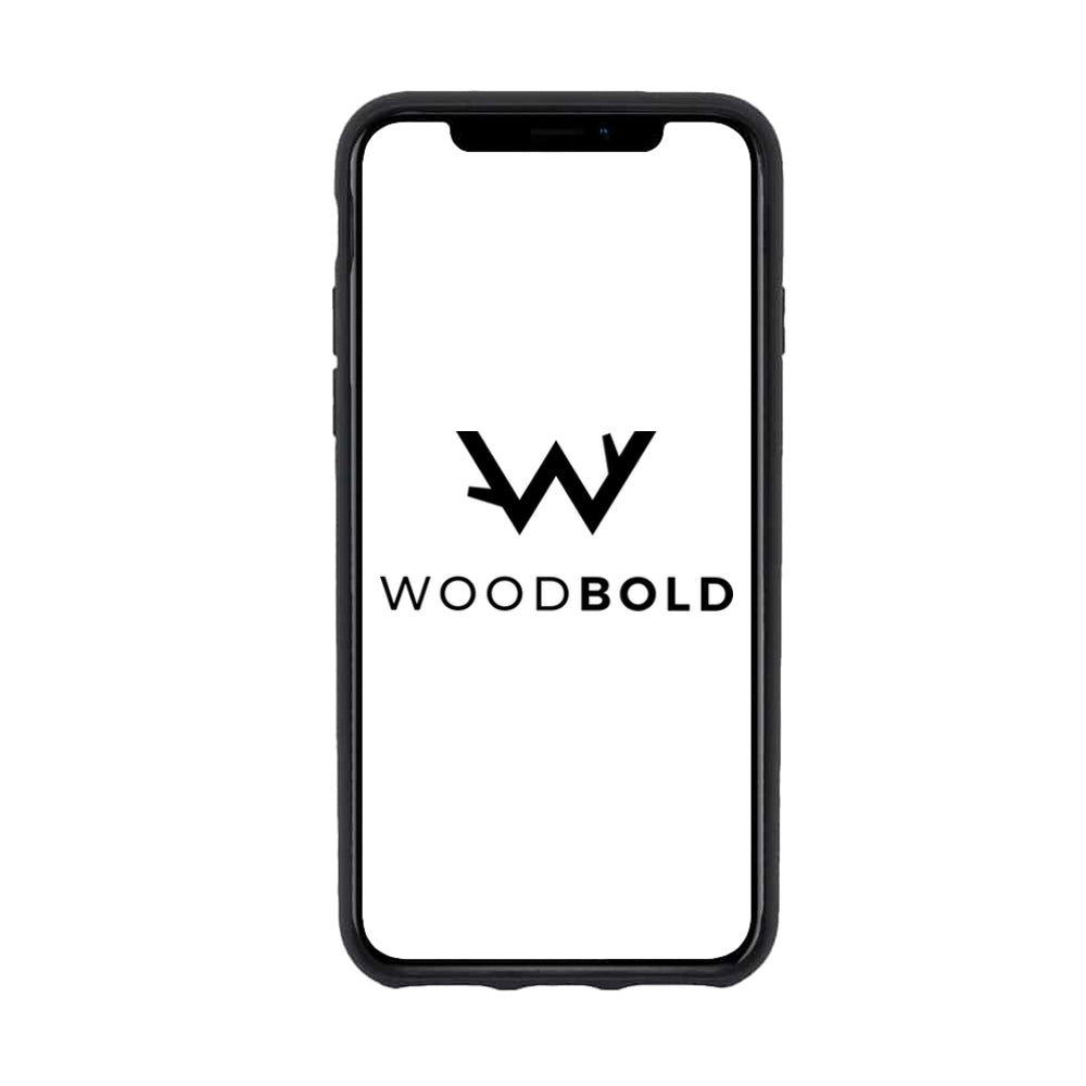 Kirschholz Handyhülle iPhone 11 - Kompass