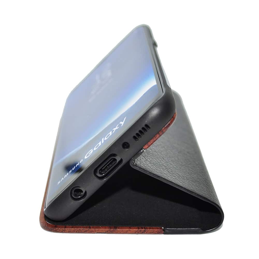 Nussholz Klapphülle Samsung Galaxy S10 Plus - Maya