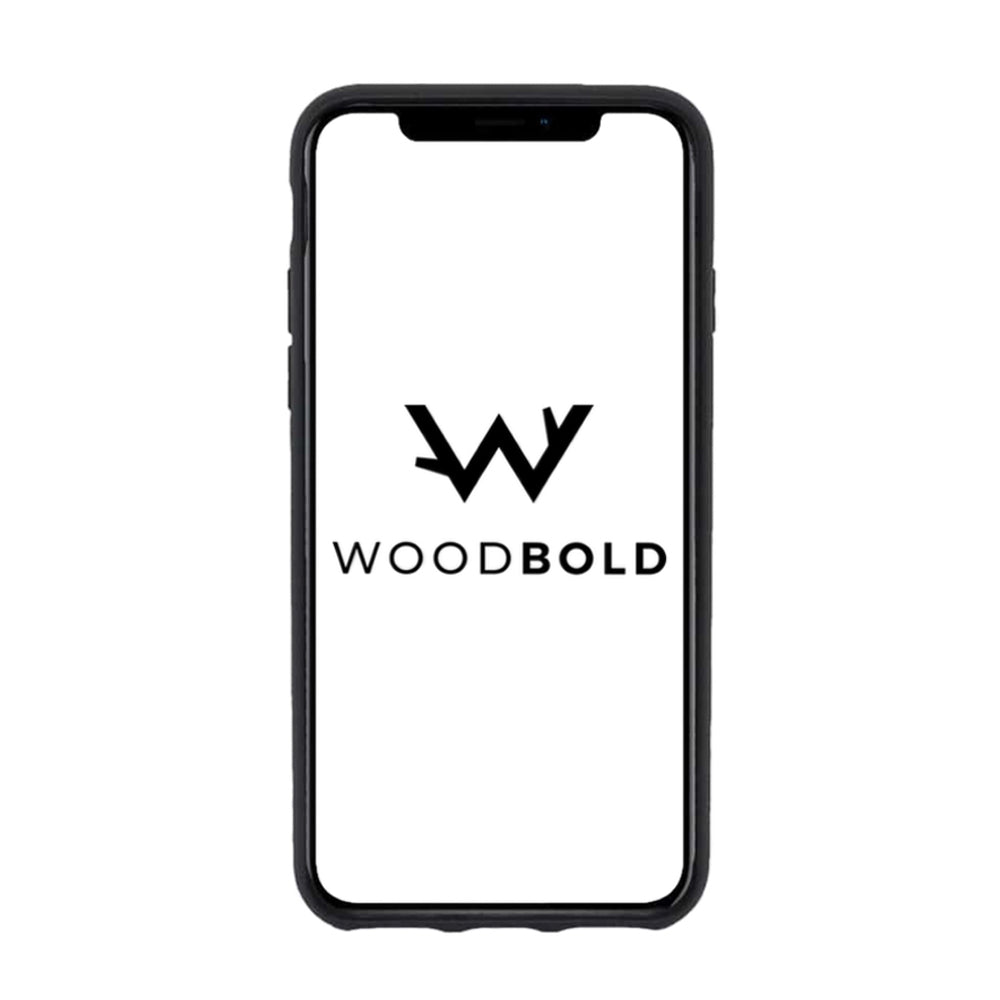 Nussholz Handyhülle iPhone 11 Pro Max - Hirsch