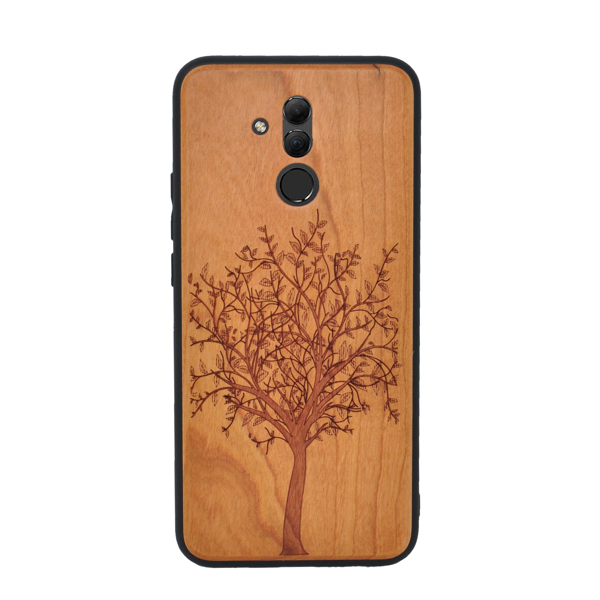 Kirschholz Handyhülle Huawei Mate 20 Lite Baum