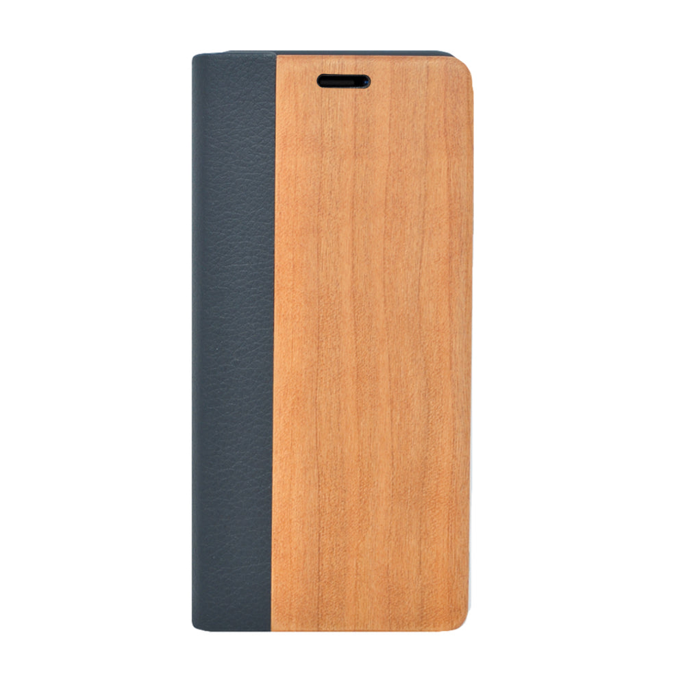 Kirschholz Klapphülle iPhone 15 Pro Max