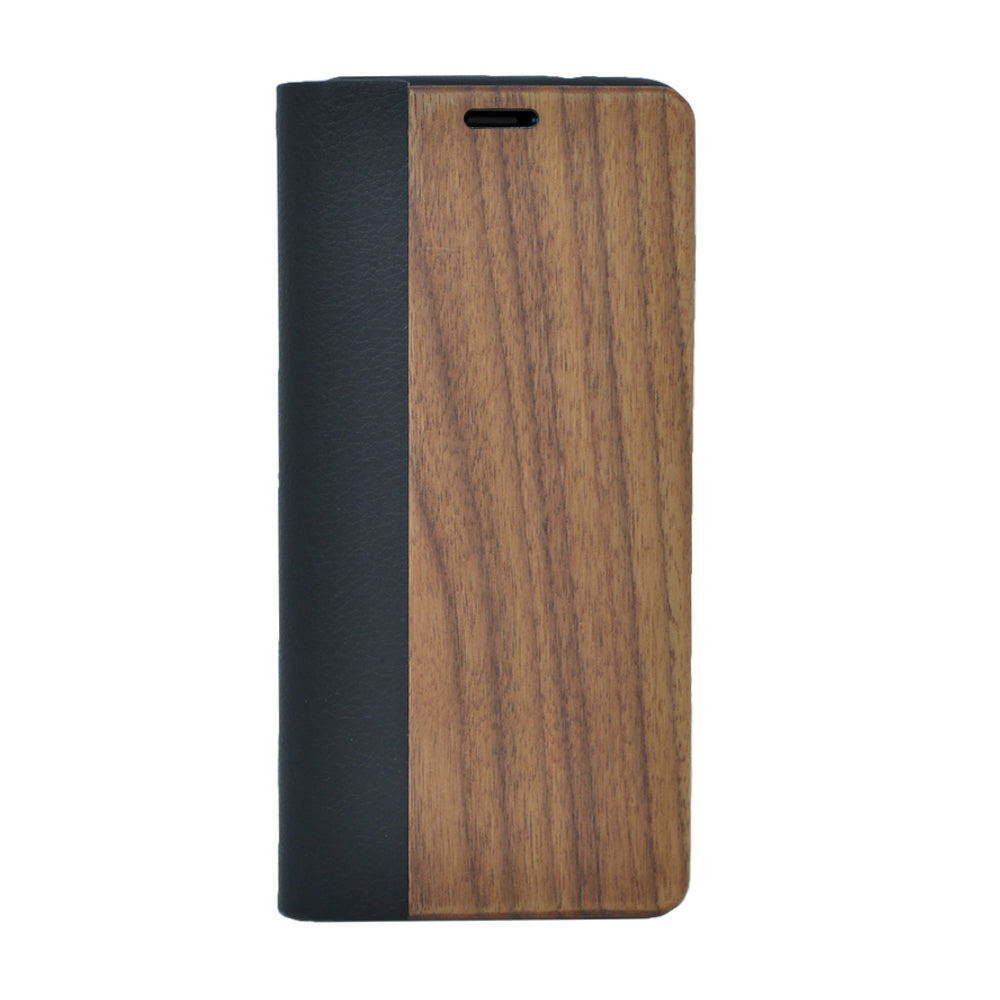 Nussholz Klapphülle iPhone 15 Pro Max
