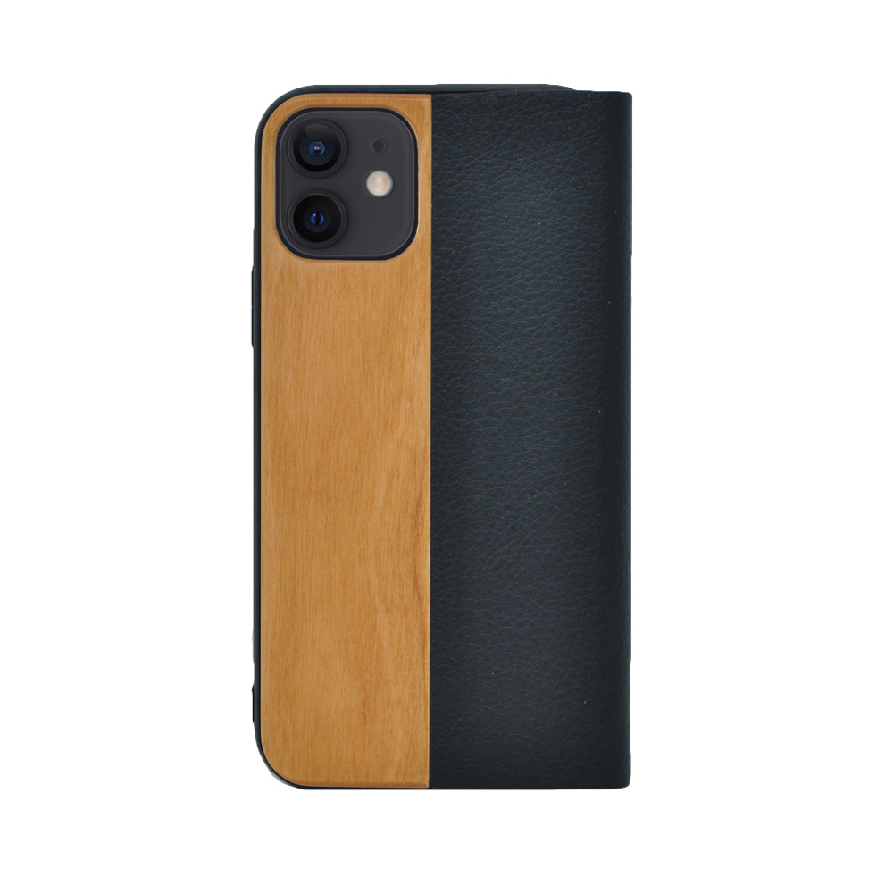 Kirschholz Klapphülle iPhone 13