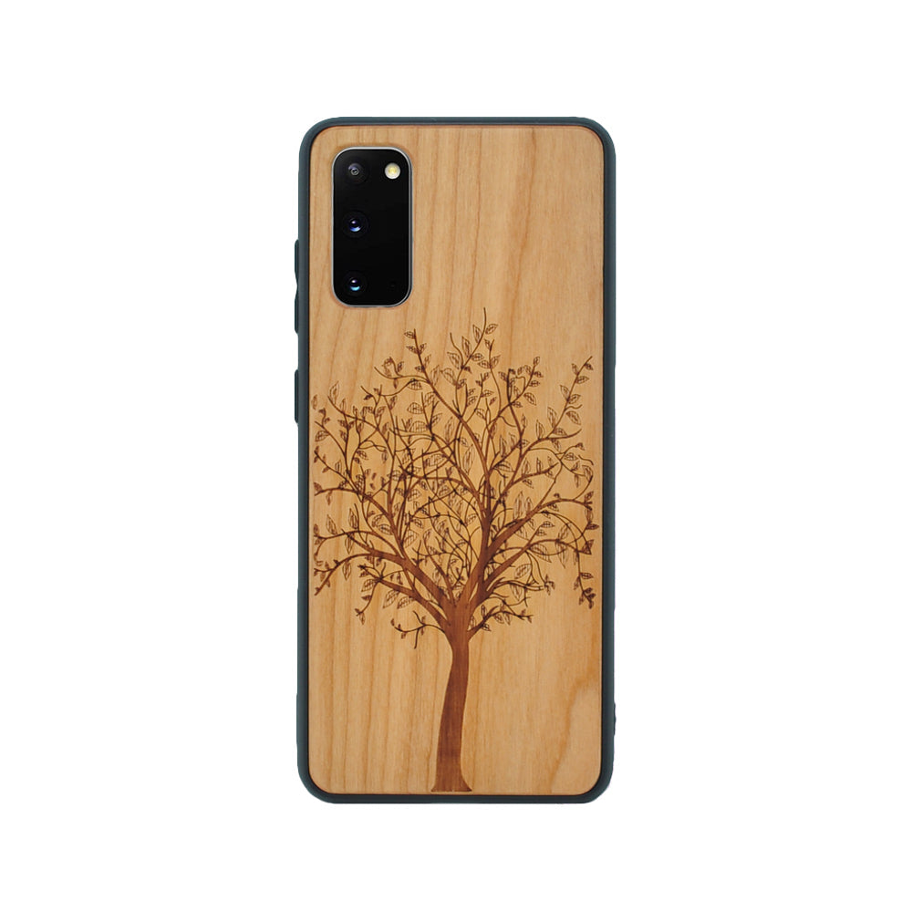 Kirschholz Handyhlle Samsung Galaxy A54 - Baum