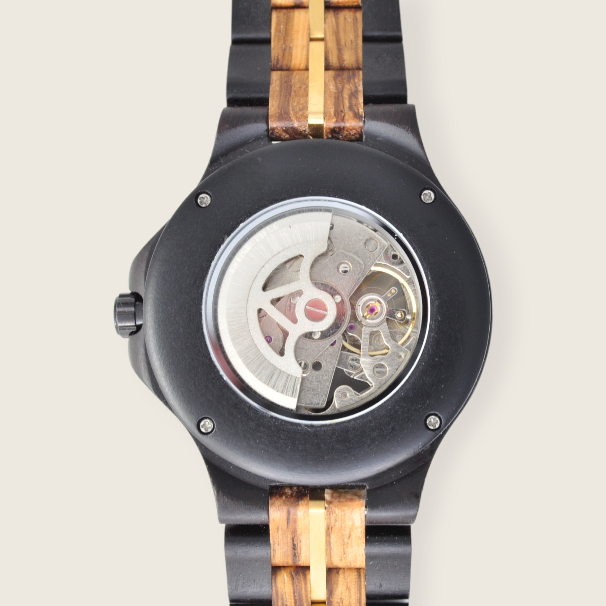 Holzuhr Ben Automatik