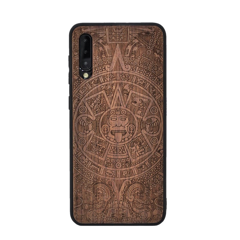 Nussholz Handyhülle Samsung Galaxy A50 2019