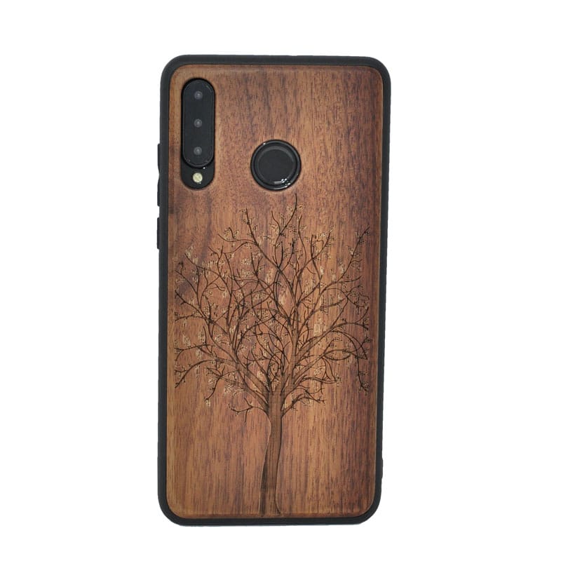 Nussholz Handyhülle Huawei P30 Lite
