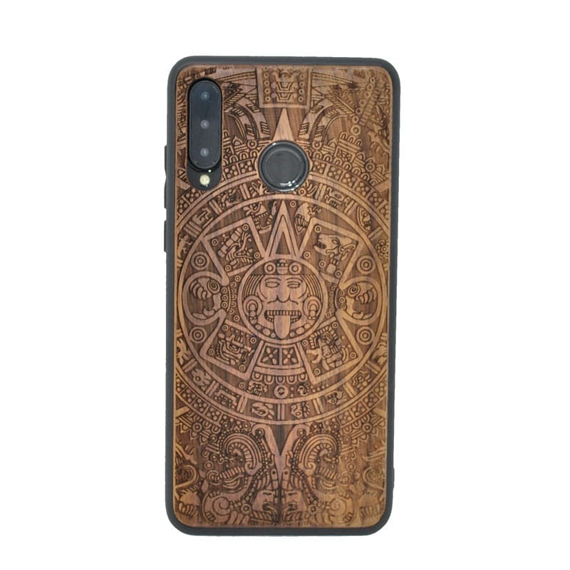 Nussholz Handyhülle Huawei P30 Lite