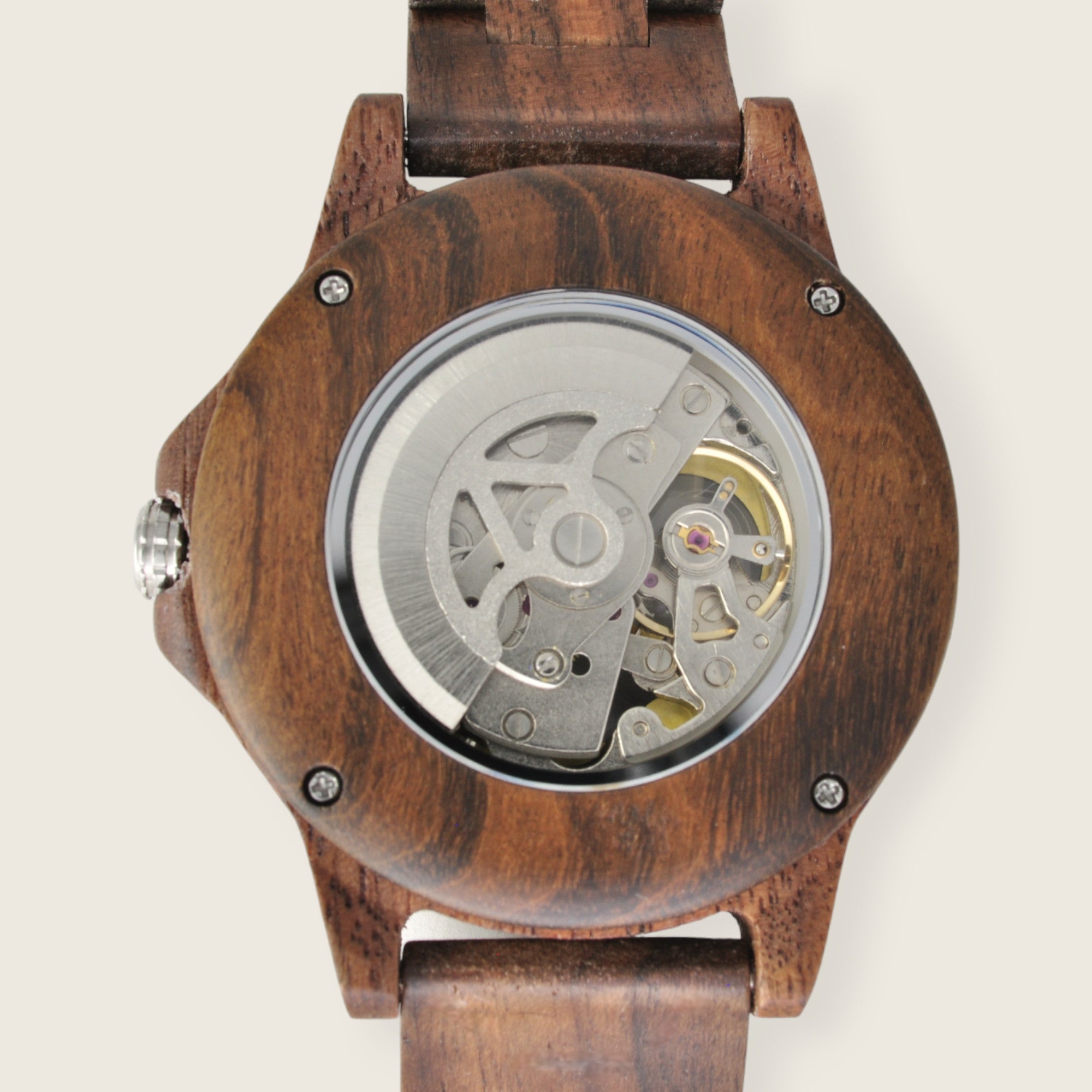 Holzuhr Walter Automatik