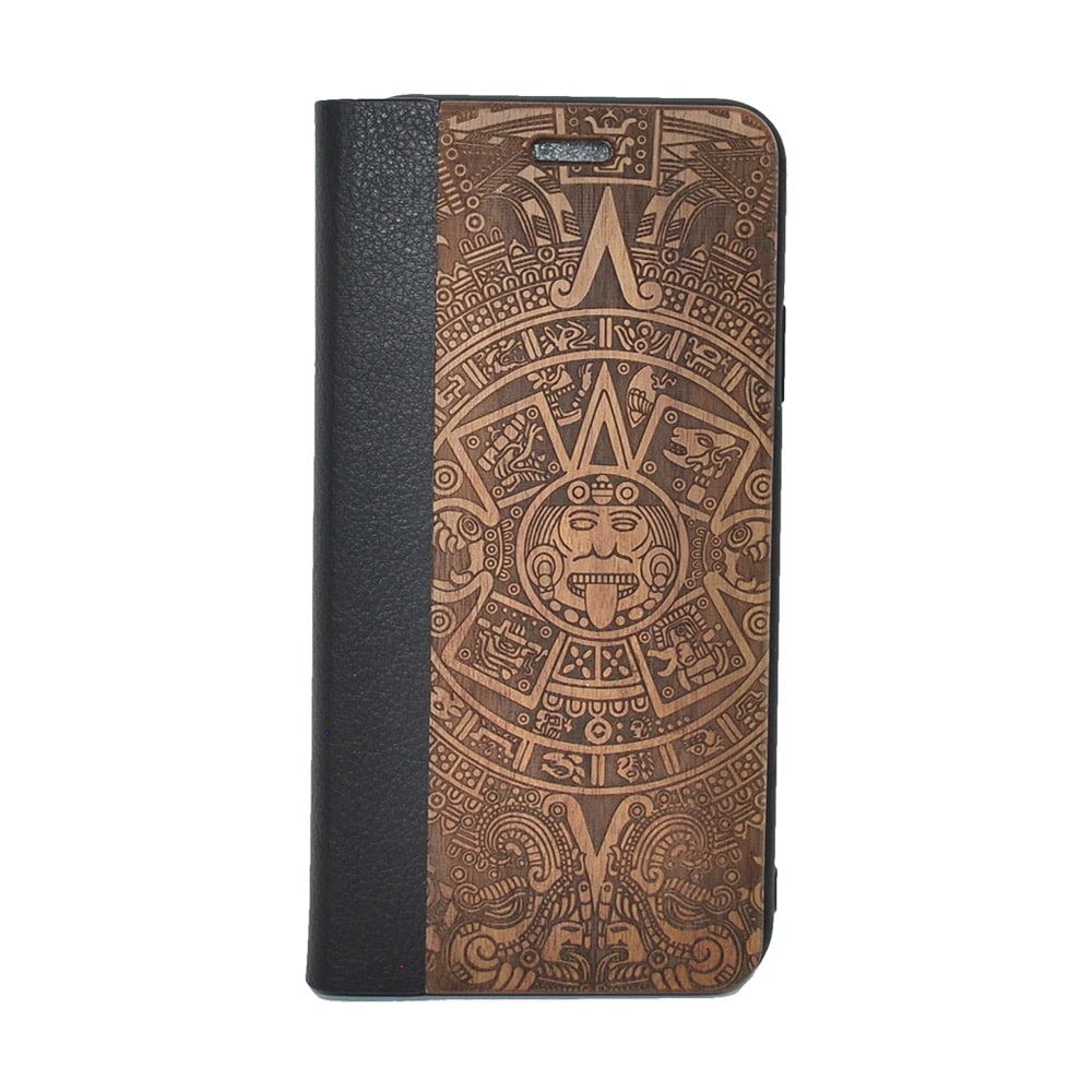 Nussholz Klapphülle iPhone 11 Pro Max - Maya