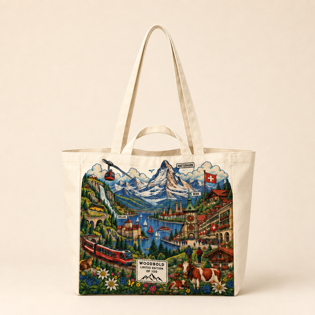 Tote Bag Luzern – WoodBold 10 Years Edition of 100