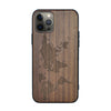 Nussholz Handyhülle iPhone 17 Pro Max - Welt