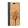 Kirschholz Klapphülle iPhone 17 Pro Max - Baum