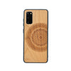 Cherry wood phone case for Samsung Galaxy A35 - Flower of Life